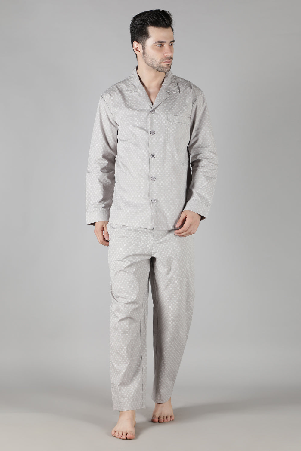 Cotton night outlet dress for man